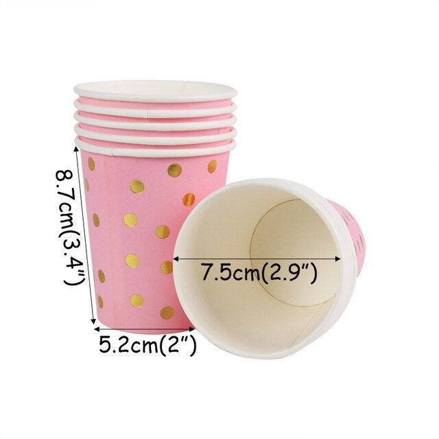 pink cups