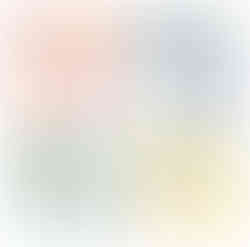 Pastel cups' napkins' and plates