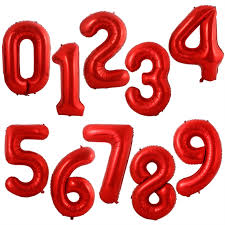 numbers balloon