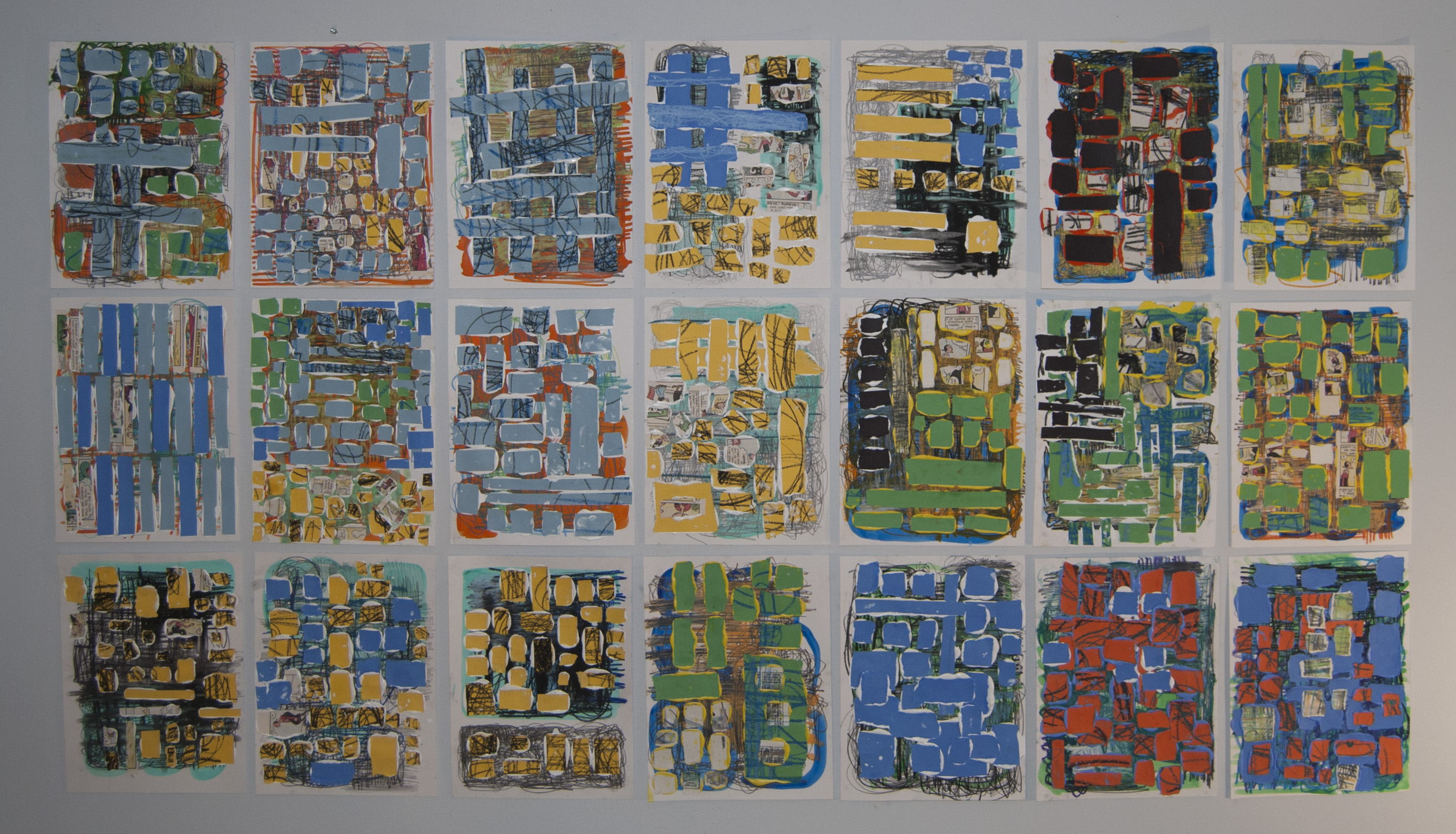 Blocking Colors series