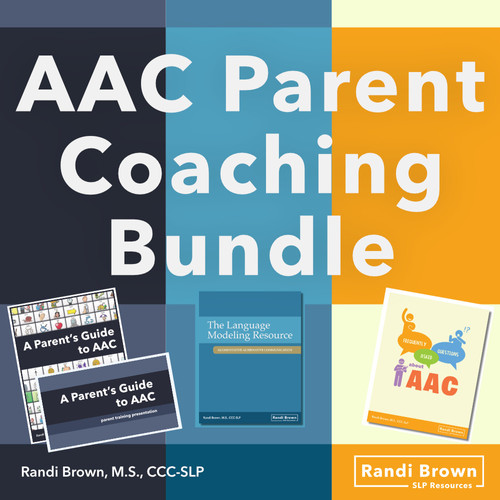 AAC Parent Coaching Bundle | Randi Brown SLP