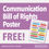 Thumbnail: Communication Bill of Rights | Speech Room Decor | FREE