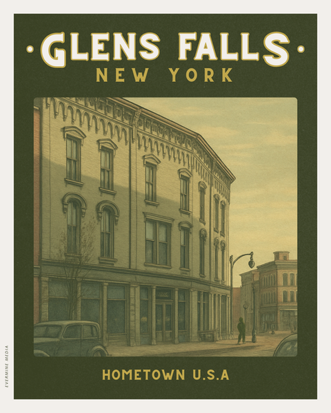 Glens Falls, NY Poster