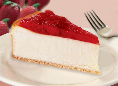 torta cheesecake cortada