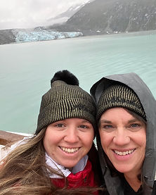 Pamela Guffey and daughter on Alaskan Cruise