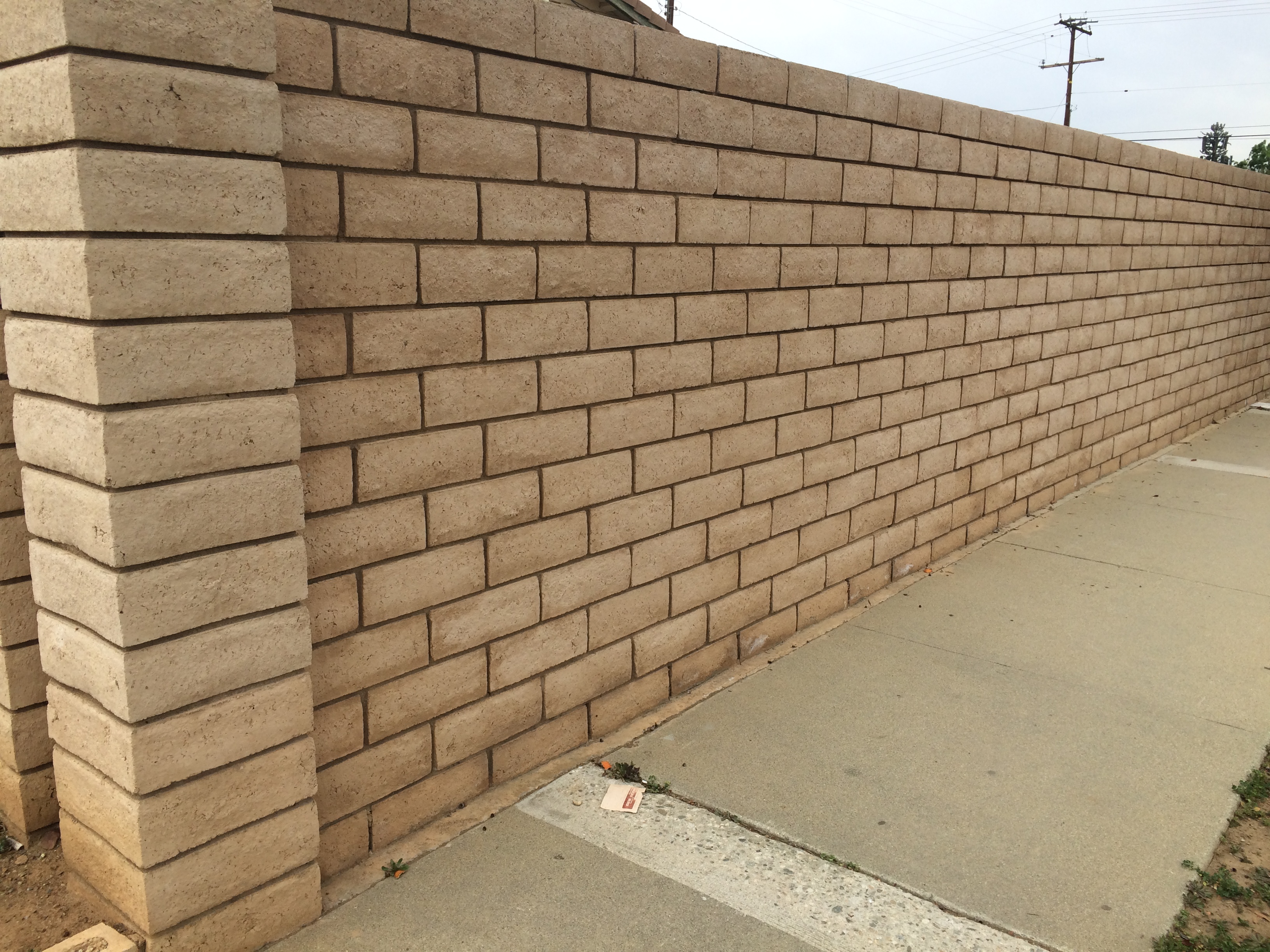 "Block Wall Riverside" "Block Wall Corona" "Block Wall" "Brick"