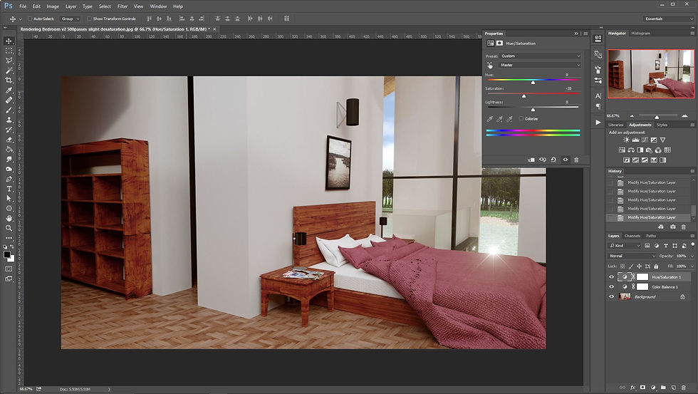 29. Adjusting Saturation