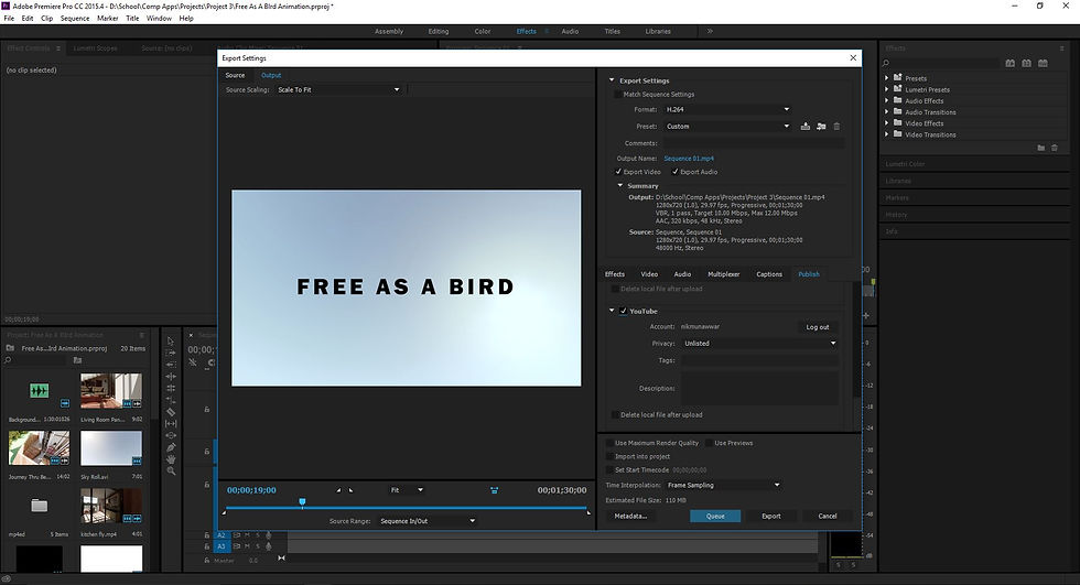 Saving and Uploading