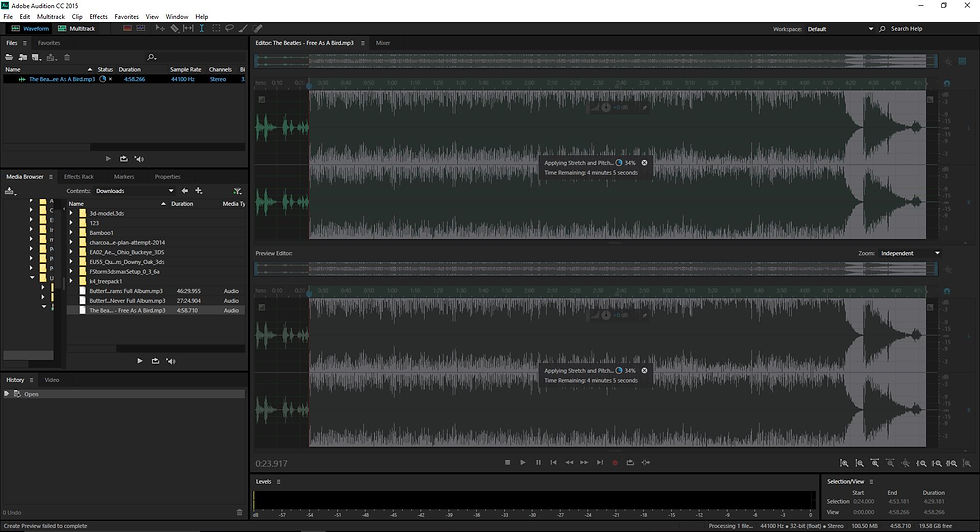 Editing Background Music
