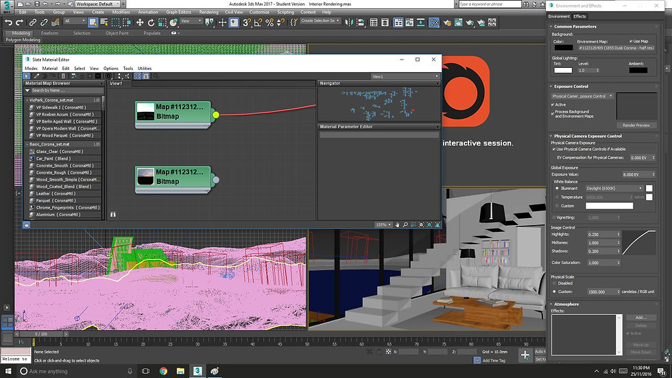 20. Changing Scene Environment from Dusk to Day