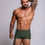 Miniatura: Sunga boxer verde oliva opaco