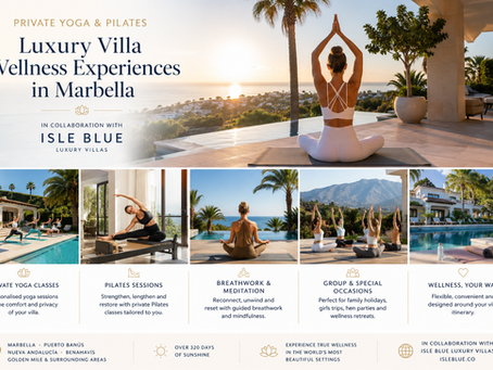 Private Yoga & Pilates Classes in Luxury Villas Marbella | Isle Blue Wellness Experience