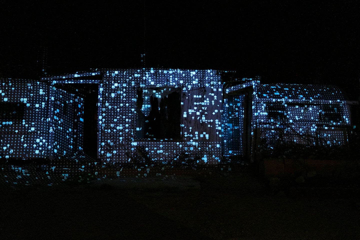 Dreamtime mode projections. Bombay Beach Context Computational Poetry Astro related