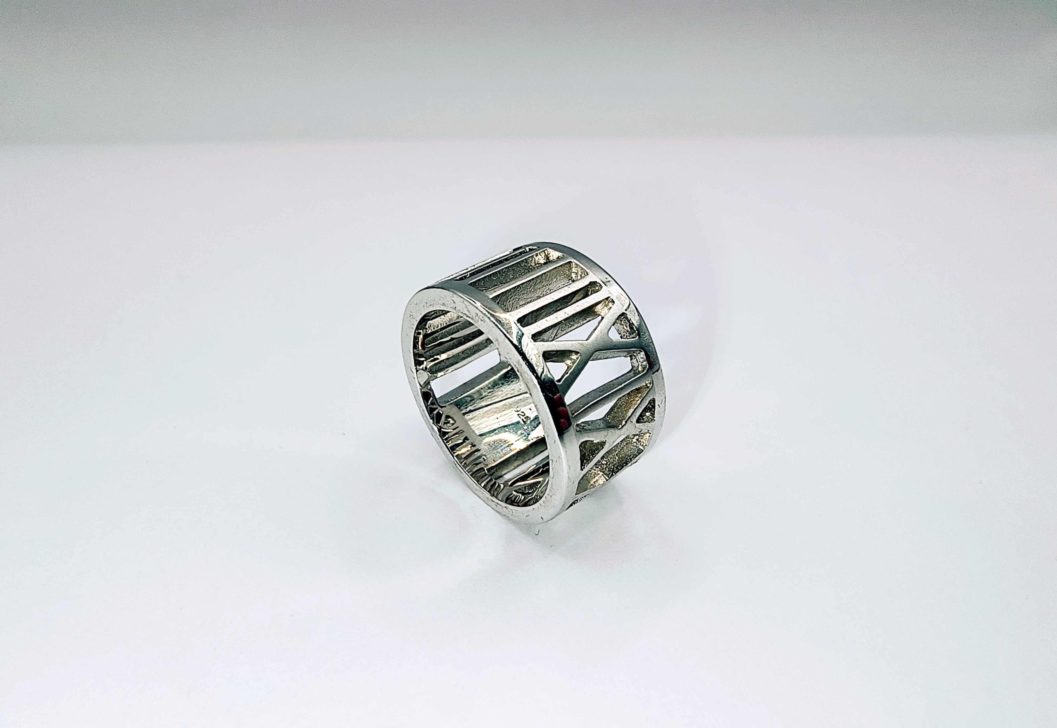 Platinum-Plated Ring "Roma"