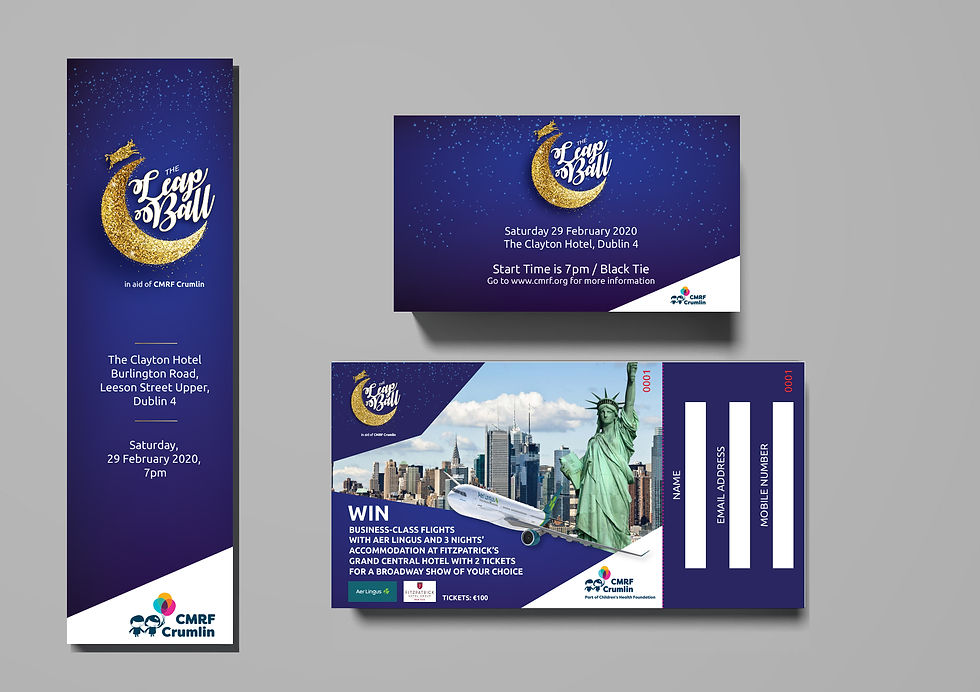 CMRF Crumlin Leap Ball - tickets