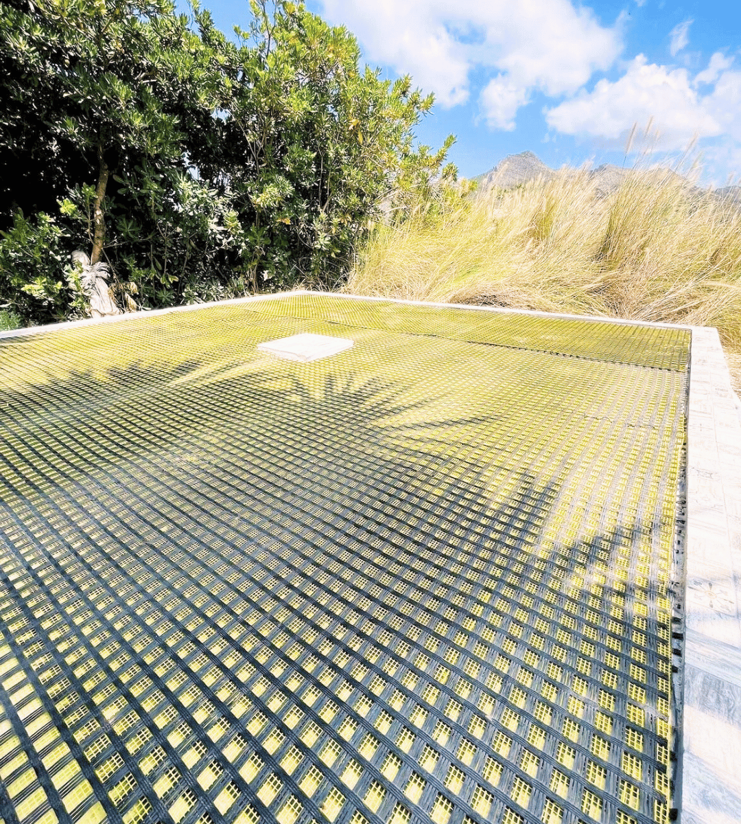 taş halı polyester iplikli taşıyıcı, Ultra Tex Grit