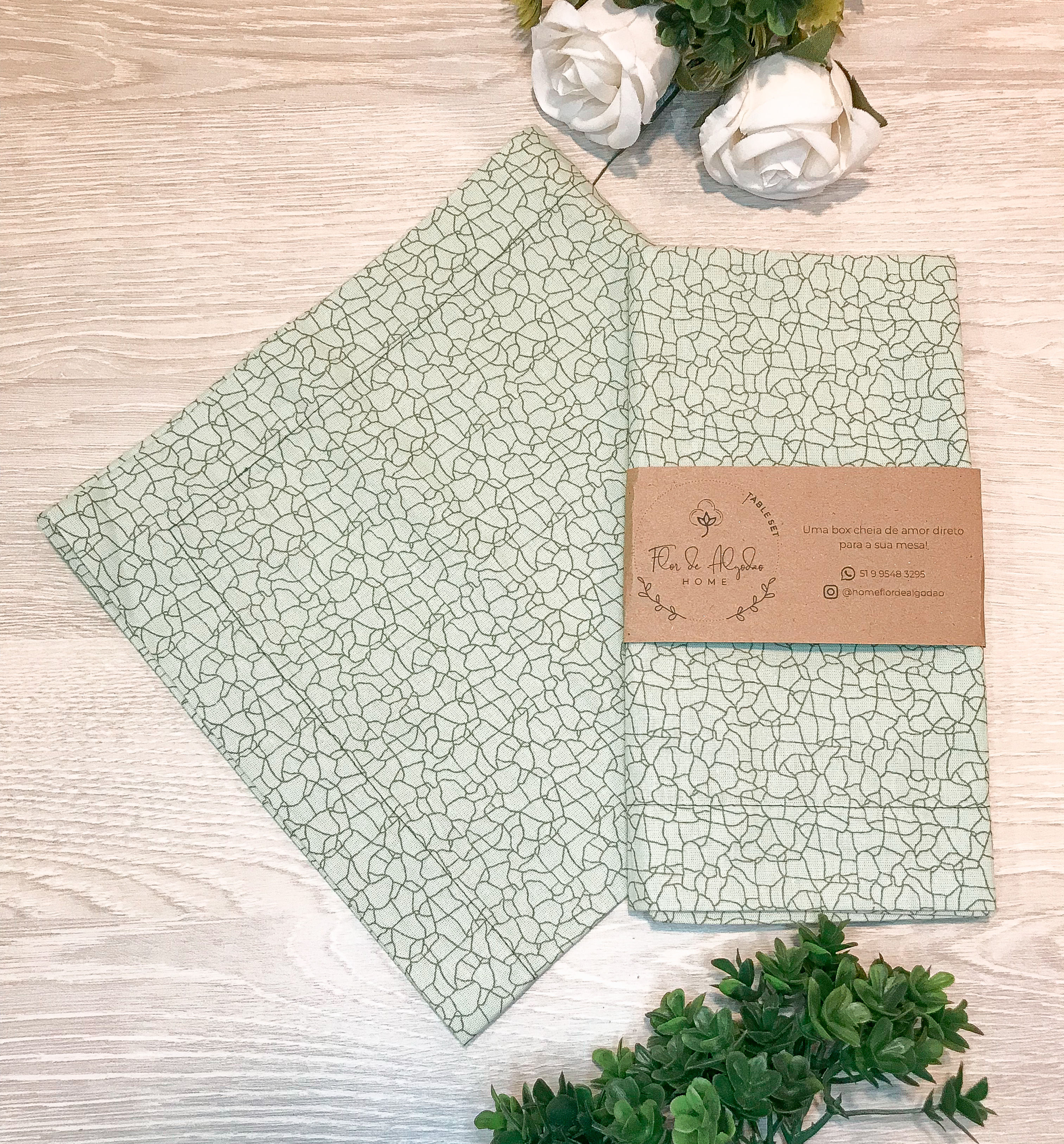 Kit Guardanapos - VERDE III