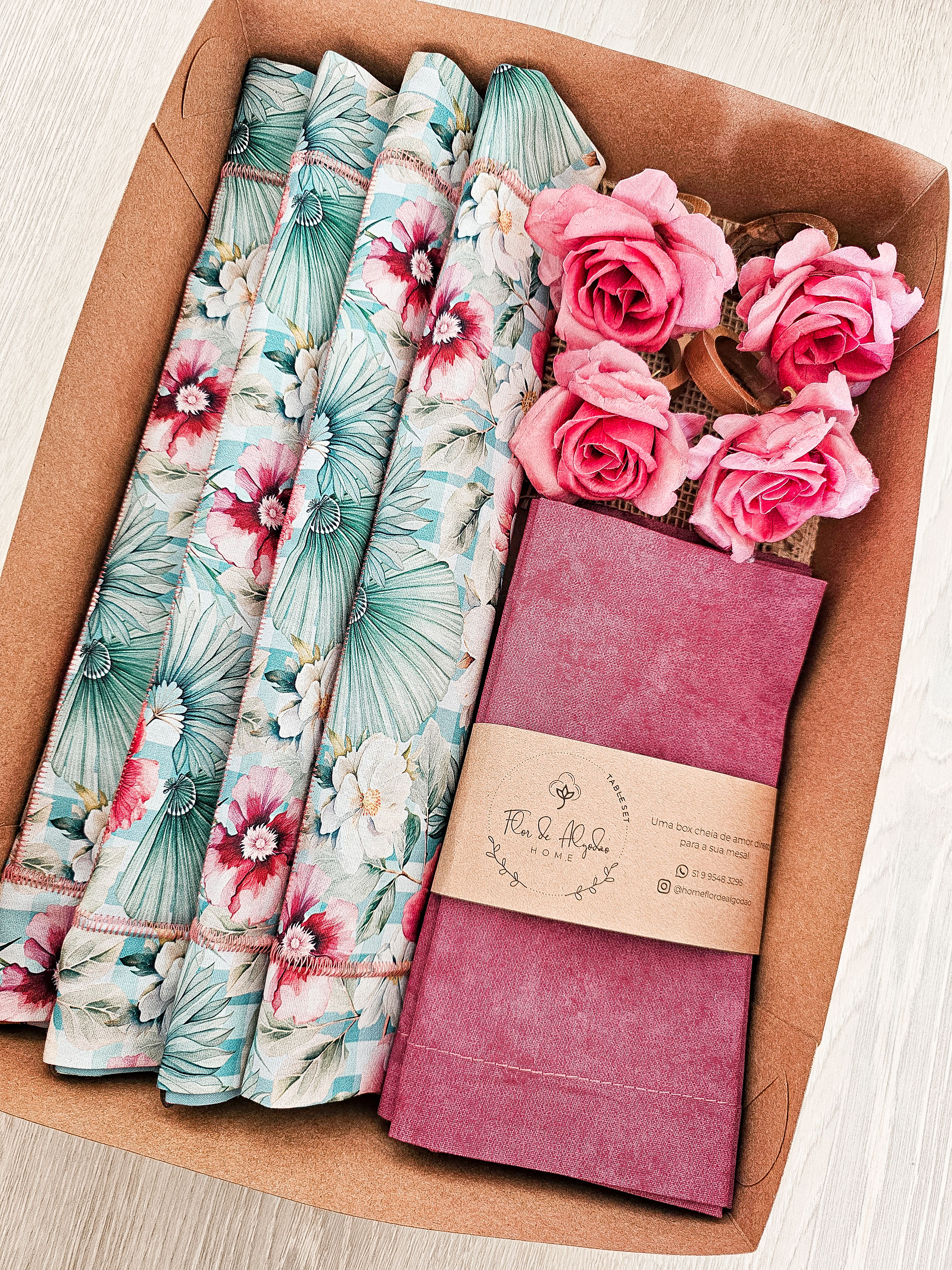 Kit Mesa Posta - BOX FLORATTA