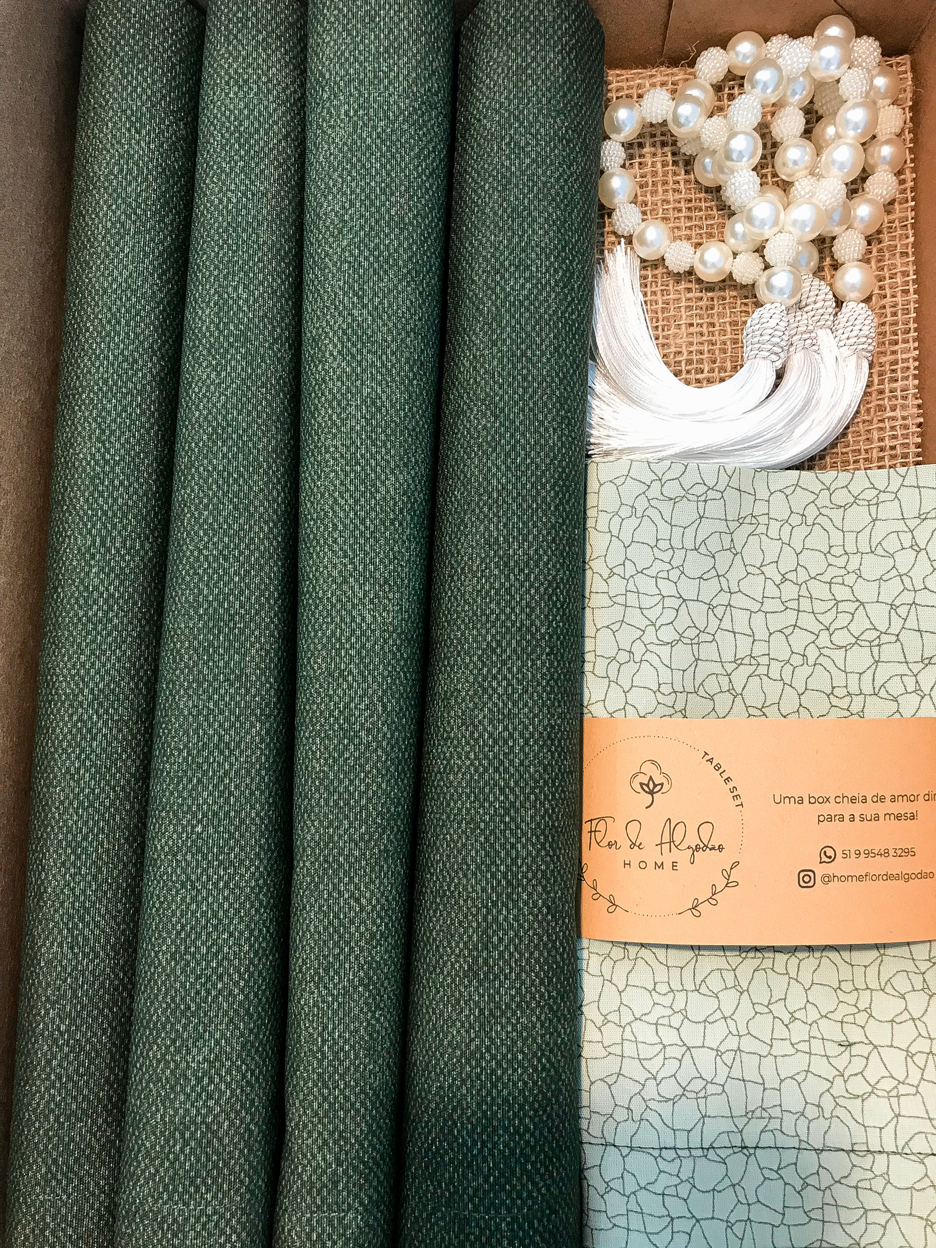 Kit Mesa Posta - BOX GREEN