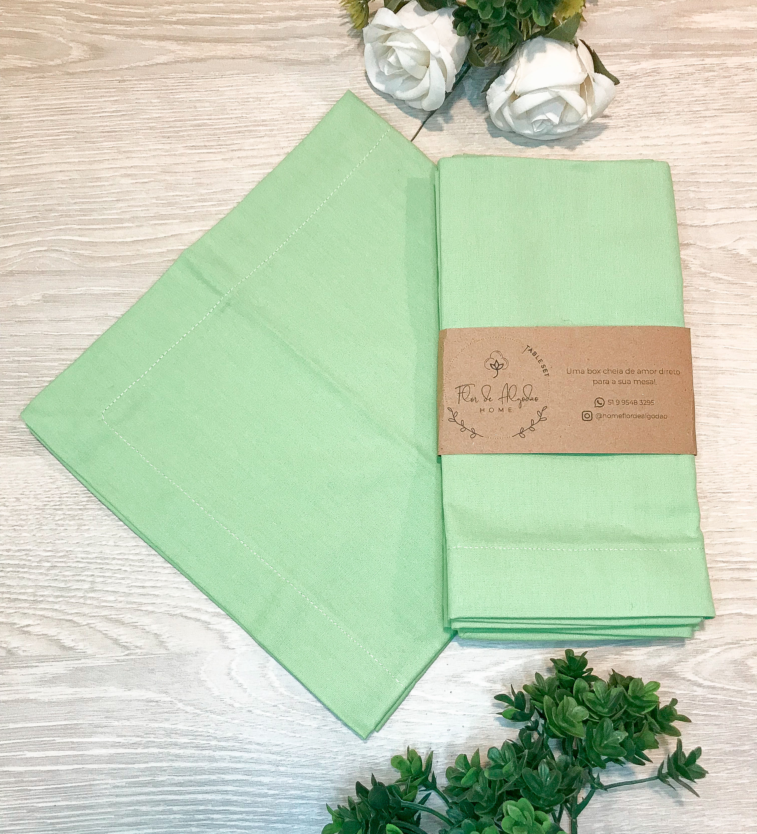 Kit Guardanapos - VERDE