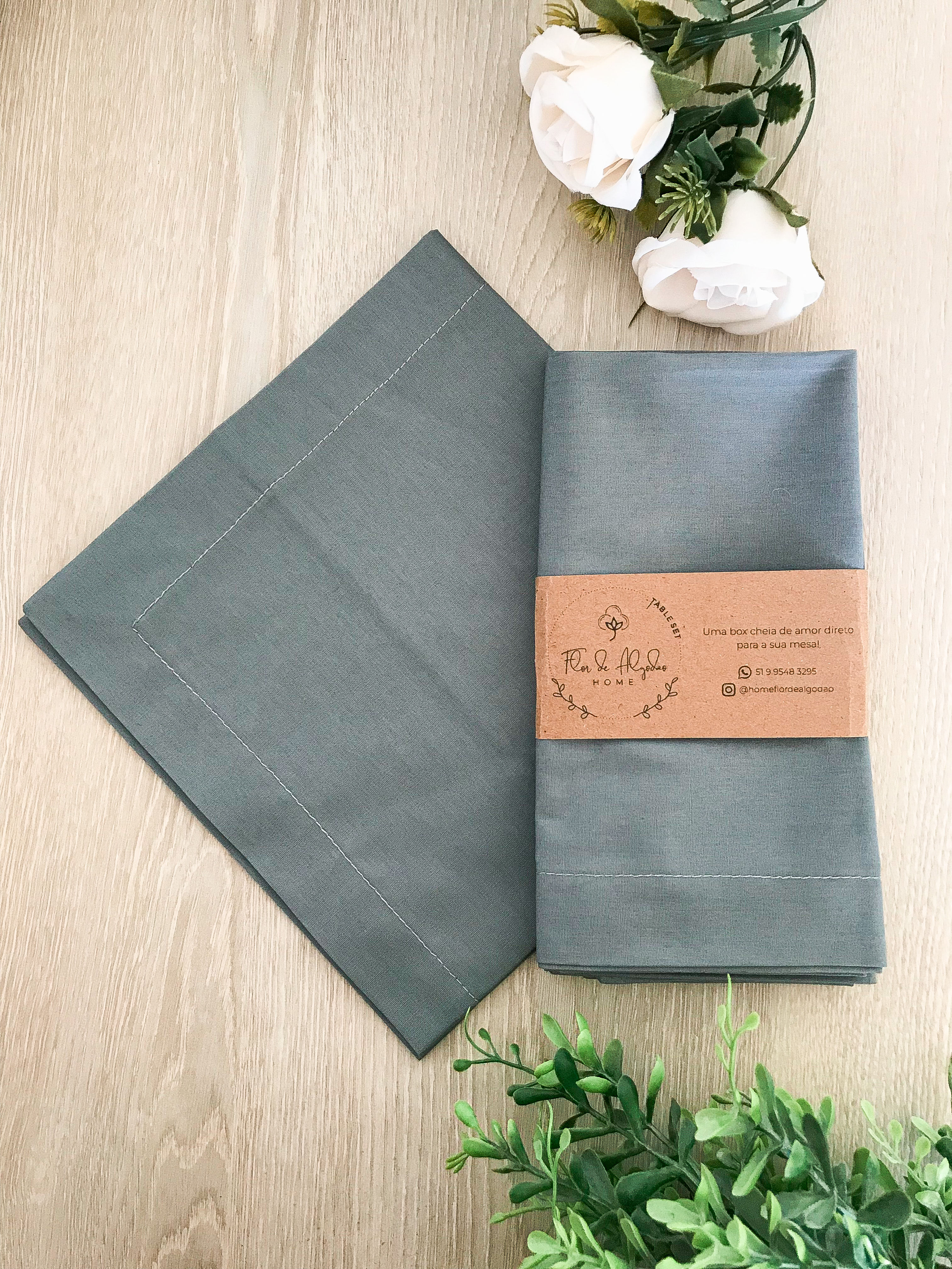 Kit Guardanapos - CINZA II