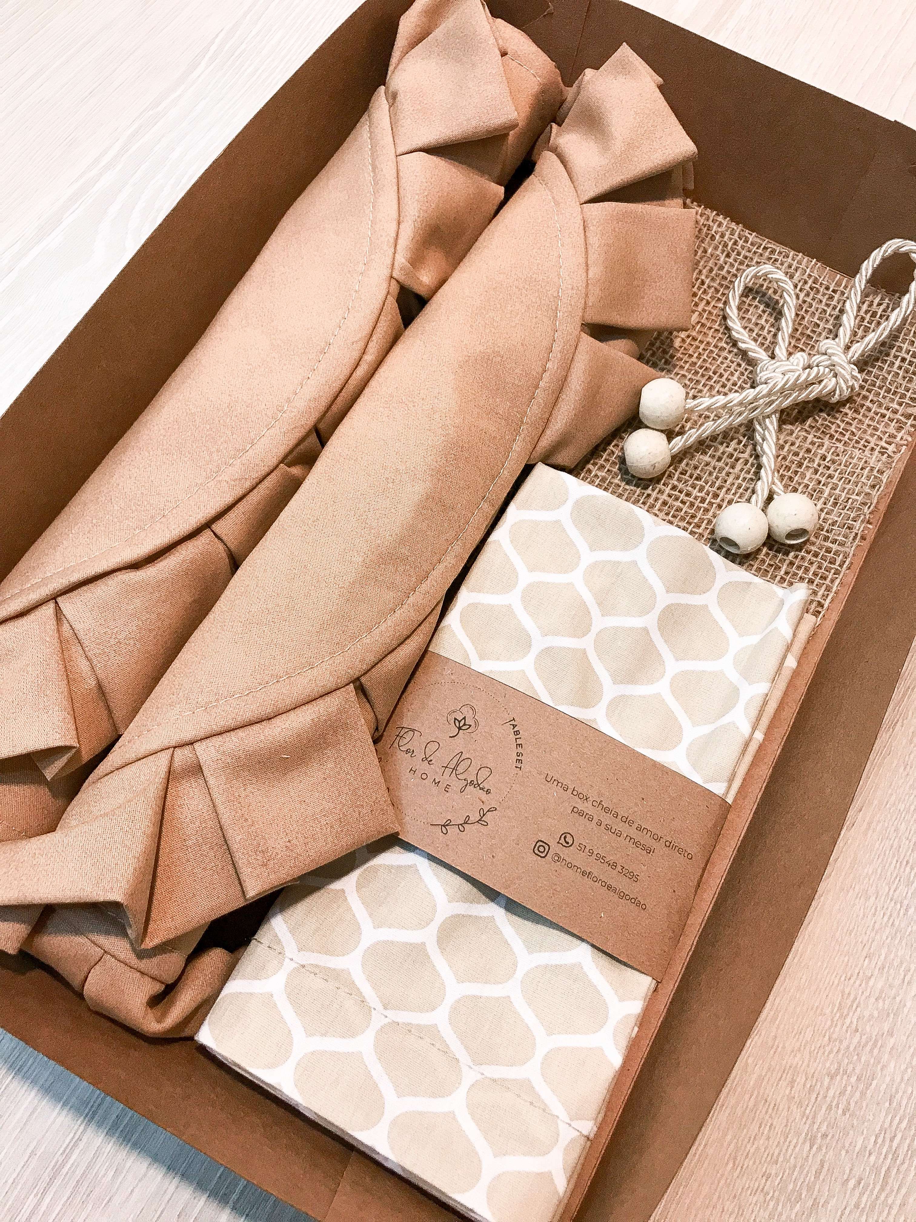 Kit Mesa Posta Redondo - ESTONADO