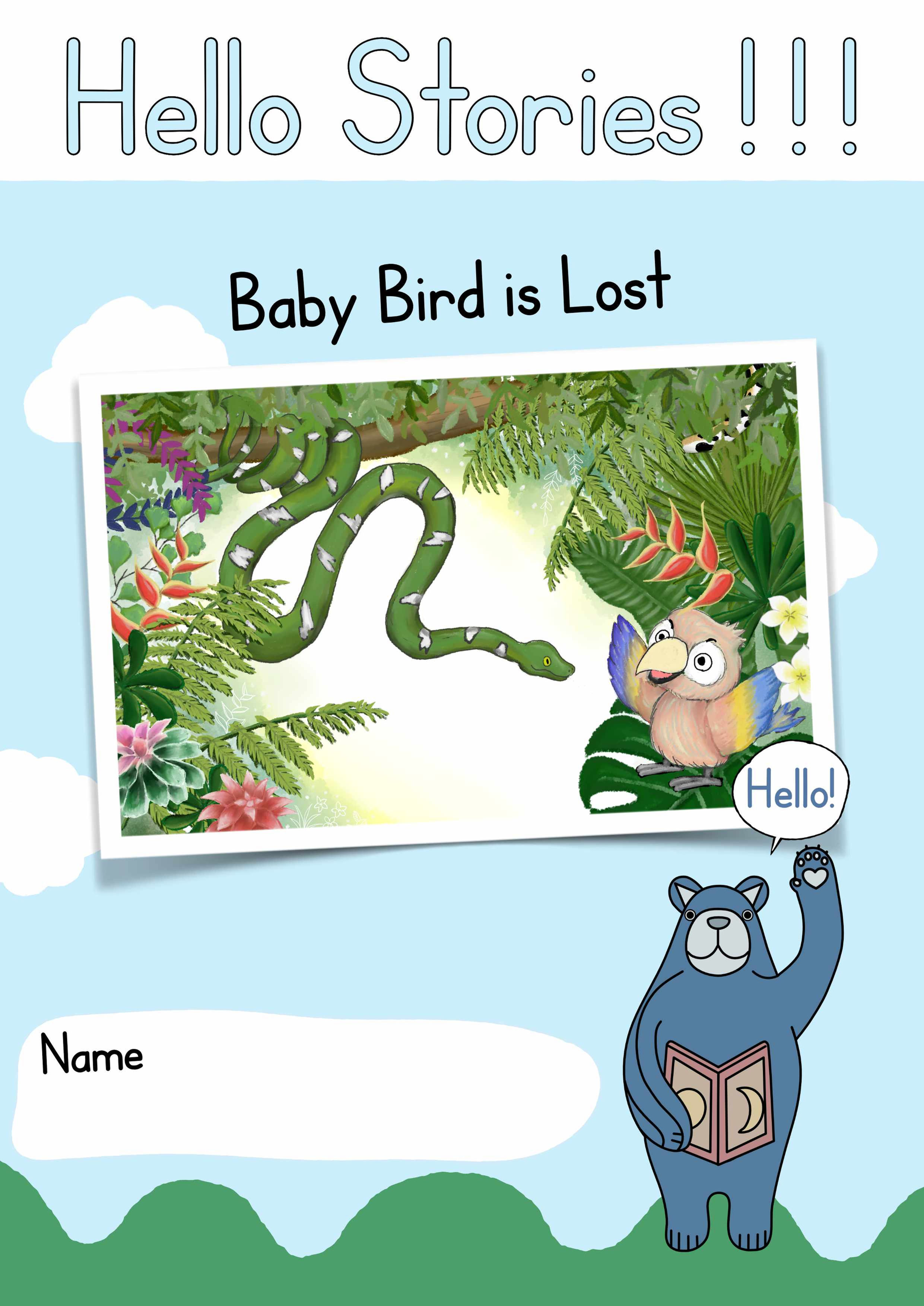 Hello Stories! Baby Bird is Lost - Series 1