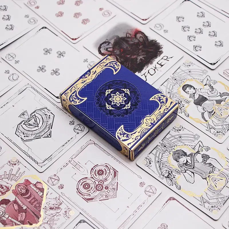 Thumbnail: Custom Playing Cards Drawer Tuck Box Window