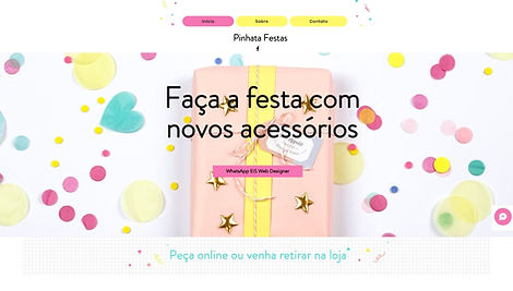 Criação de Sites para Evento