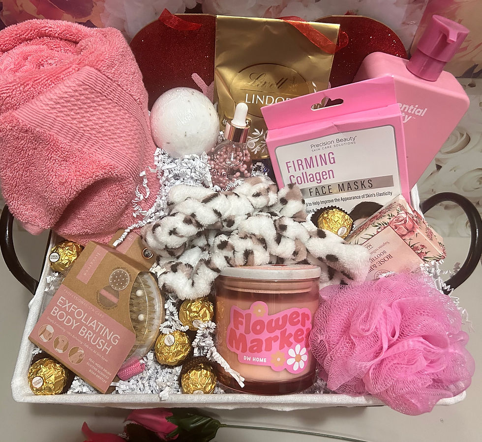 Thumbnail: Large-“Spa All Over”basket