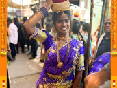 Telangana Folk Actor Lasya Jeevan - ITF Bonalu 2023