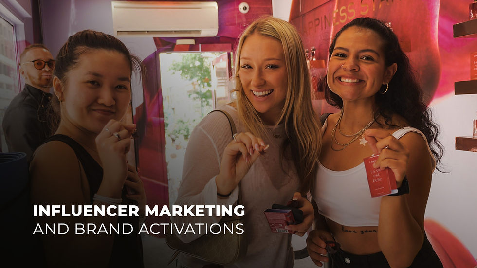 Discover how influencer marketing can amplify brand activations, increase audience engagement, generate authentic content, drive product trials, and turn experiential campaigns into measurable digital results.