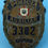Miniatura: Vintage Mexican Police Auxiliary badge #3382