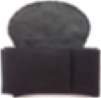 Unusual variation WWII US Navy bullion cap eagle