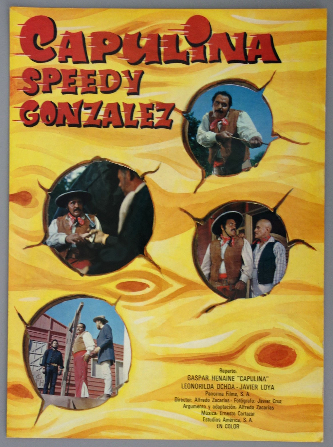 Speedy Gonzalez movie poster: Capulina, actors