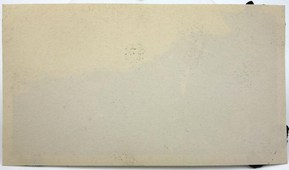 Back of 1930s photo; Mexican Army artillery