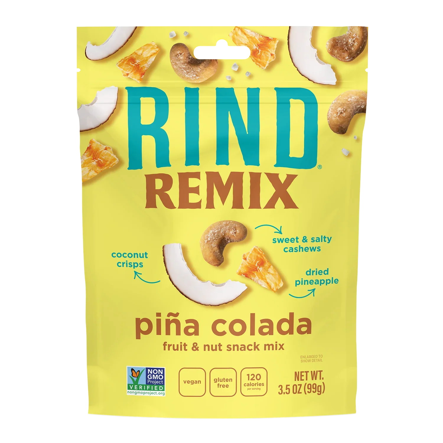 Rind Remix Piña Colada Snack Mix