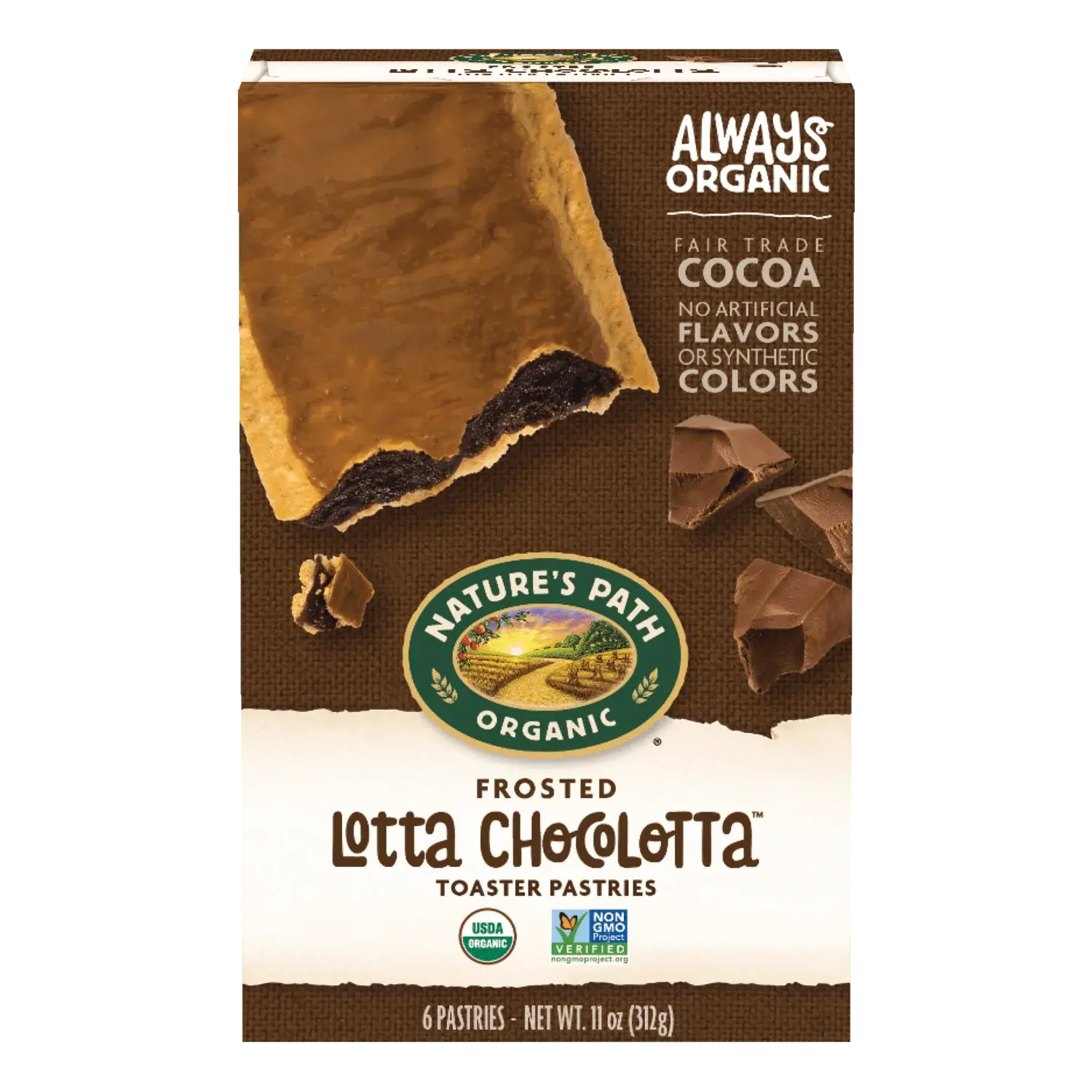 Organic Lotta Chocolatta Toaster Pastries