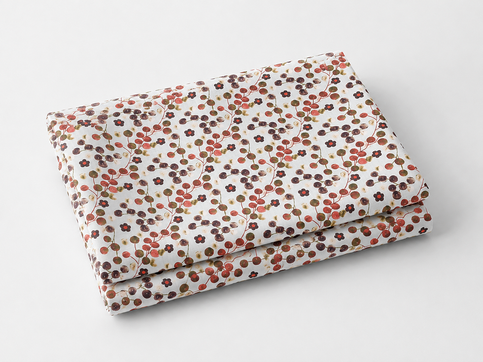 Thumbnail: Berry Vine Cotton Lawn