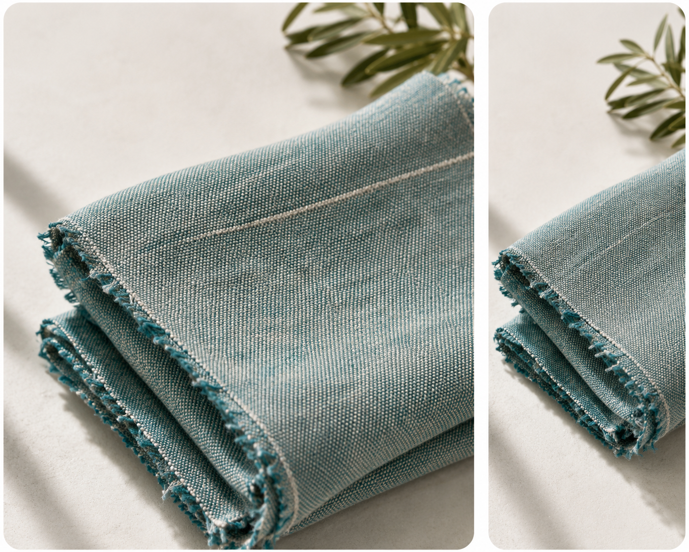 Kingfisher Linen Fabric