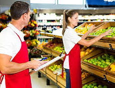 Retail store or commercial business with clean floors, professional uniforms, and floor mats provided by Metrotex.