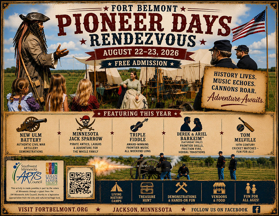 2026 Pioneer Days Rendezvous