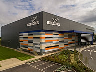 a corporate factory building