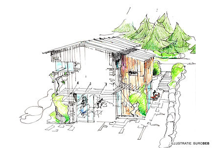 Klausen 2 - studie landgoedwoningen - Bu