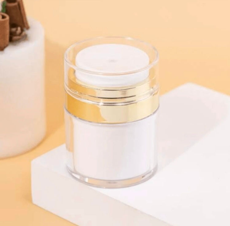 Thumbnail: 1PC Cream Jar Vacuum Bottle, 1Oz/30ml Airless Pump Jar Bottle Portable Lotion Di