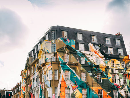 Colourful building