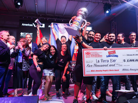 LA BIRRA BAR HACE HISTORIA: LA RECONOCIDA CADENA ARGENTINA ES CORONADA POR SEGUNDA VEZ COMO LA MEJOR HAMBURGUESA DE ESTADOS UNIDOS.