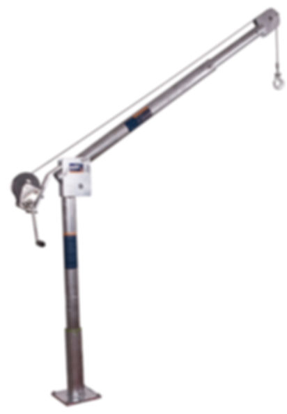 E500ZWT Telescopic Portable Davit Crane