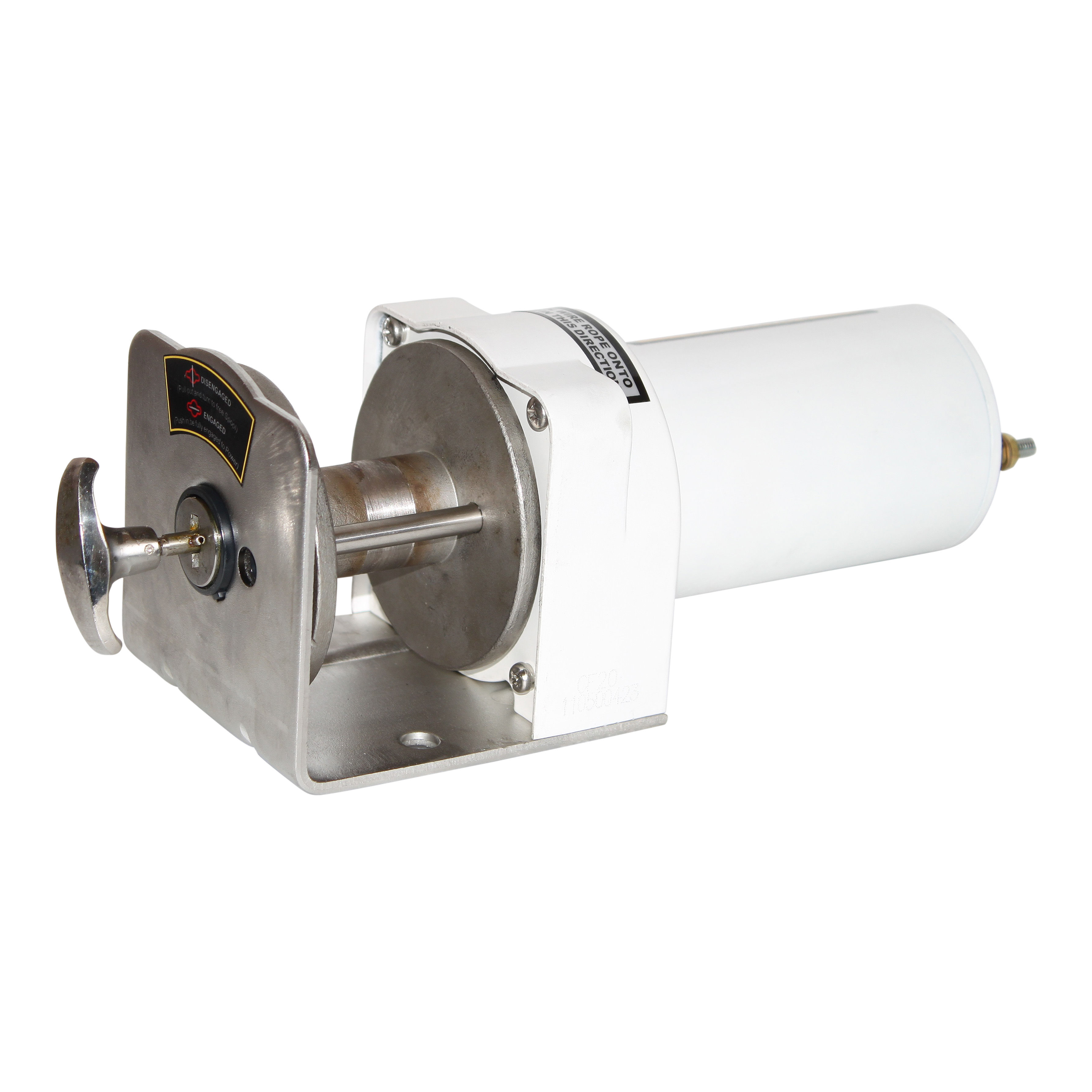 EBW500XNR2 Stainless Steel Winch, Empty Drum