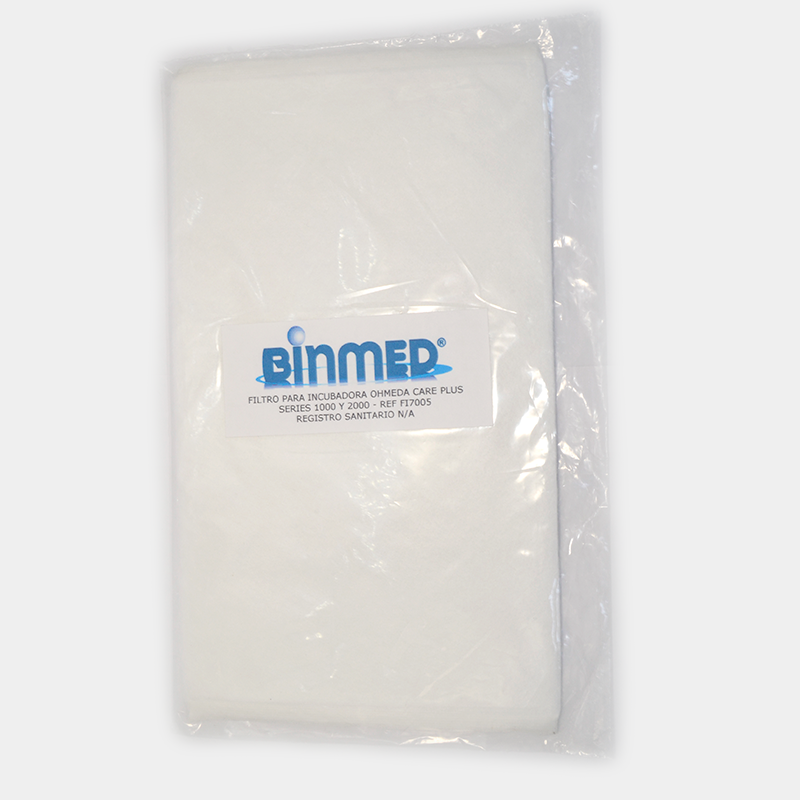 Un paquete de Binmed con etiquetas y texto visible, Electrodos multifunción. Ref F7961P.